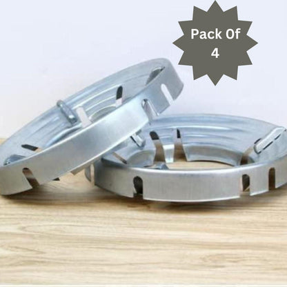 Gas Saver Burner Stand Gas Saver Jali Home Gas Stove Fire ( Pack Of 4)